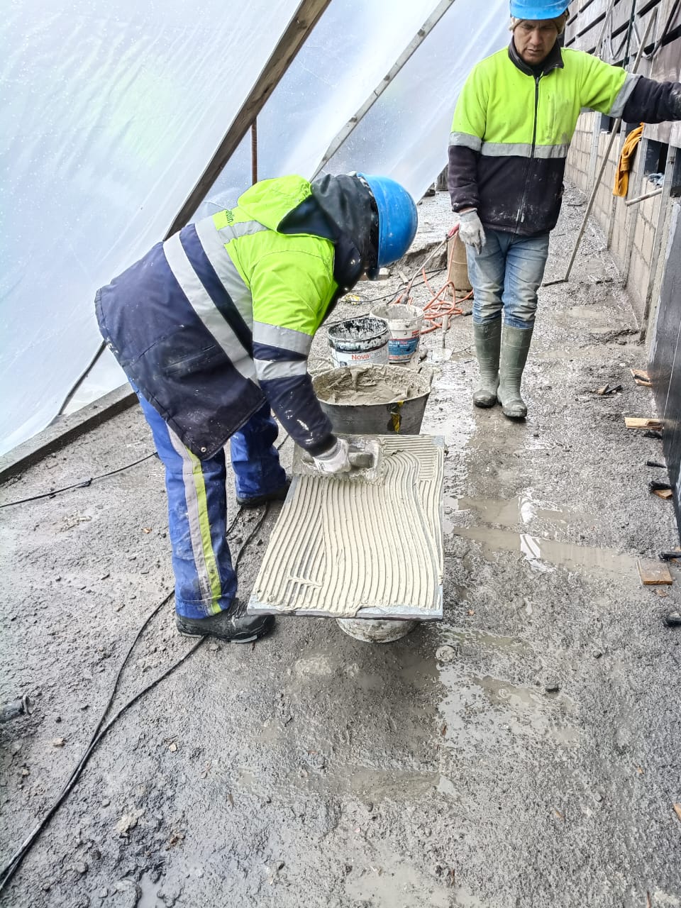 Renovacion de zona tecnica per a SAME